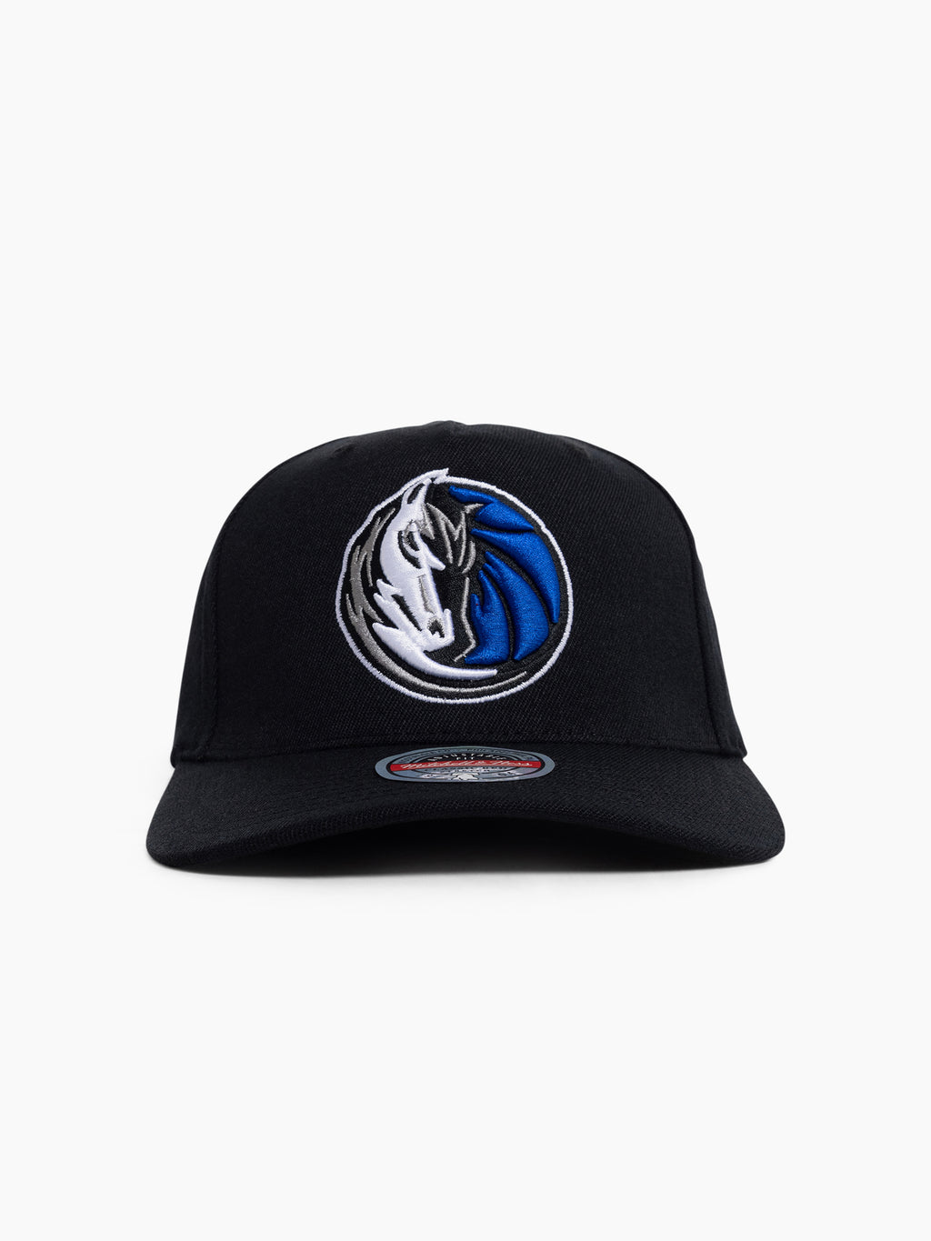 M&N Redline Snapback Black/Team Logo - Dallas Mavericks