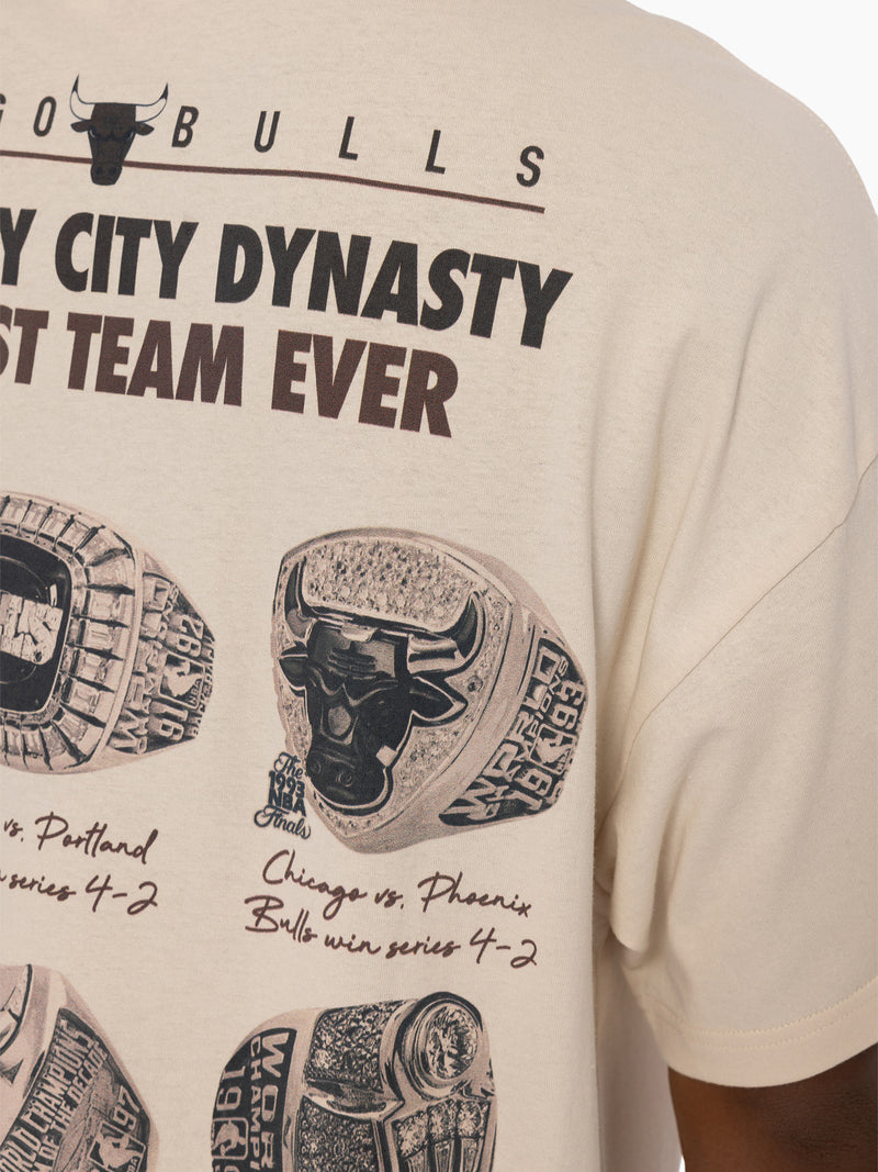 M&N Chicago Bulls Greatest Team Tee  (Whisper Pink)