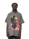M&N Dennis Rodman Bighead Tee (Granite Gray)