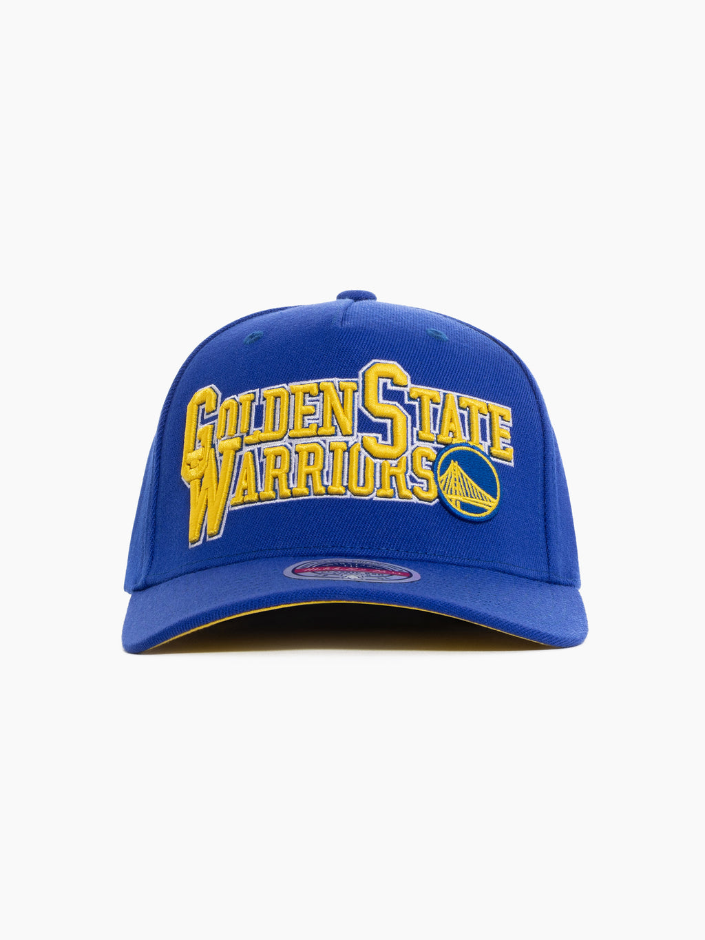 M&N Interlock CR Snapback - Golden State Warriors