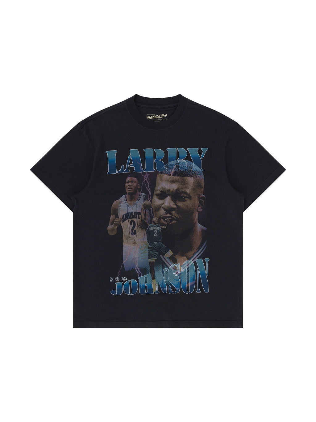 M&N Player Stats Tee - Larry Johnson