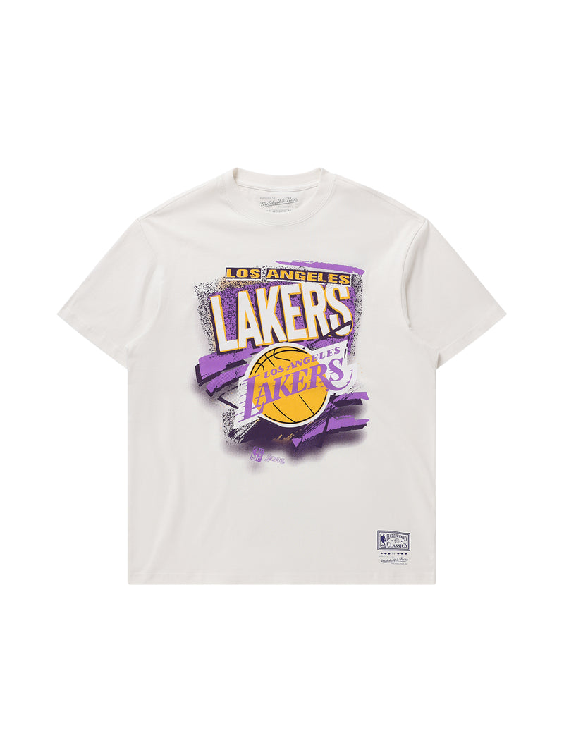 M&N Abstract Graphic Tee - Los Angeles Lakers