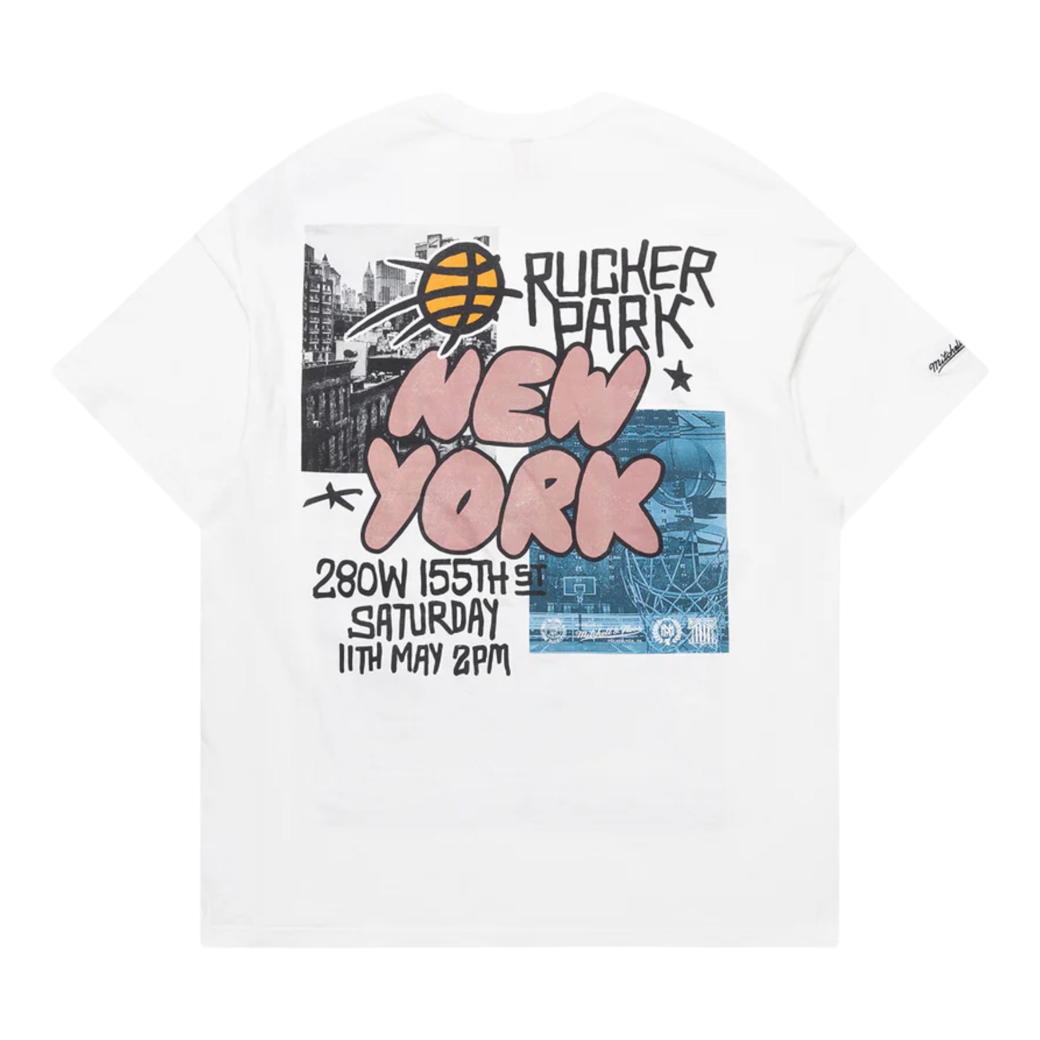 M&N Event Tee - New York (Vintage White) – Hoops Heaven