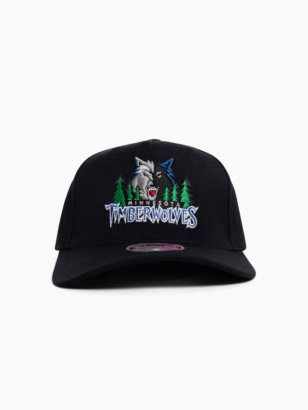 M&N Redline Snapback HWC Logo - Minnesota Timberwolves