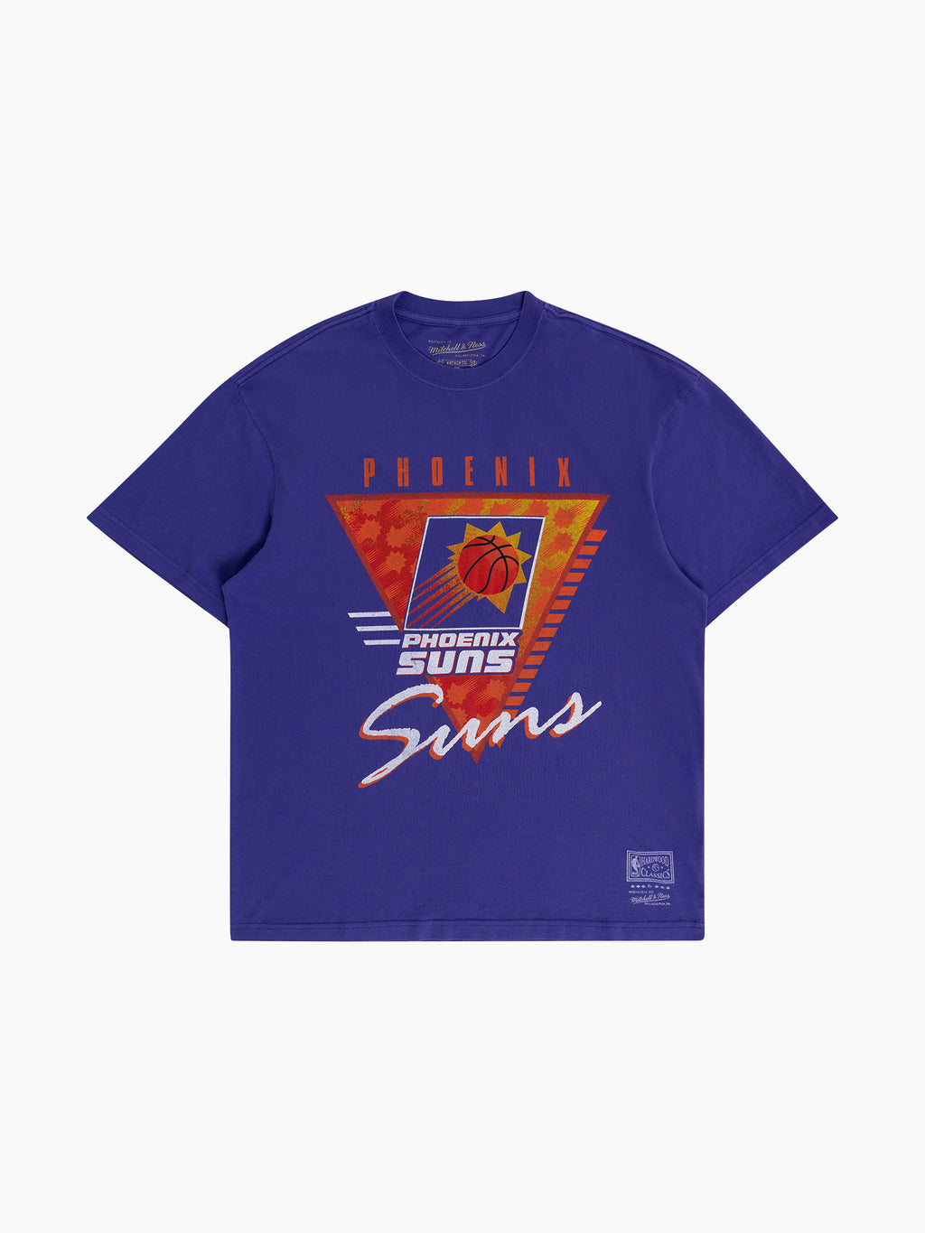 M&N Phoenix Suns Tri Logo Tee (Suns Purple)