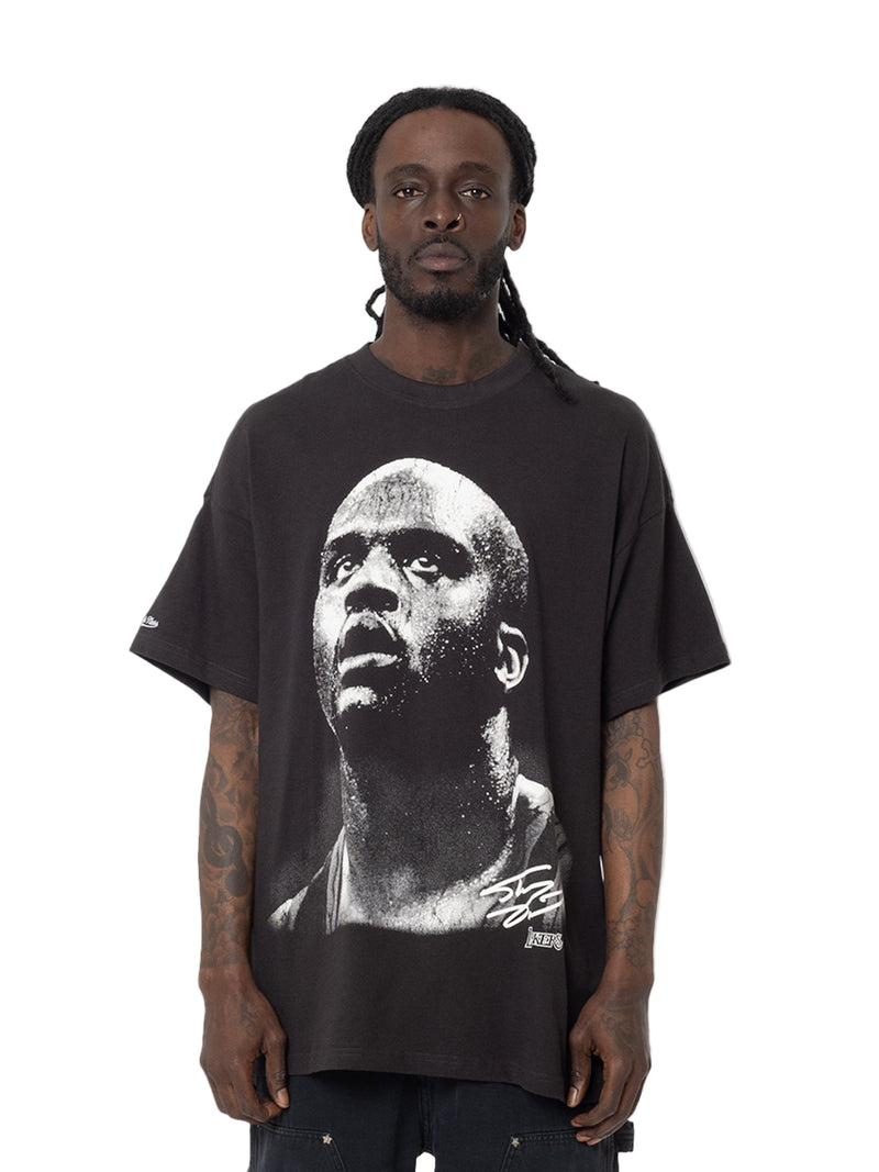 M&N Shaq Bighead Tee (Faded Black)