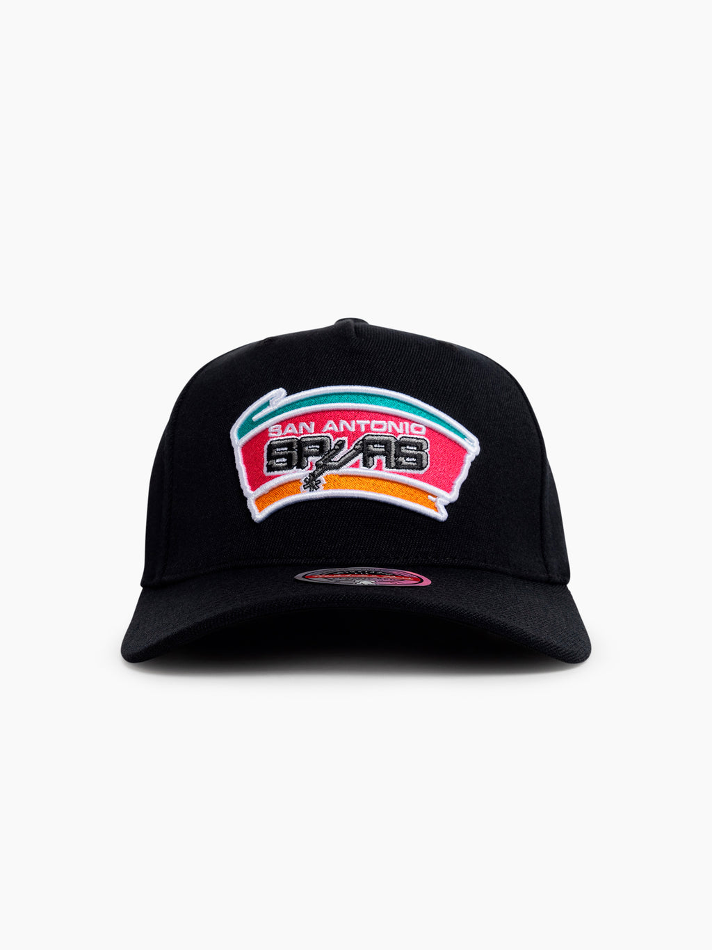 M&N Redline Snapback HWC Logo - San Antonio Spurs