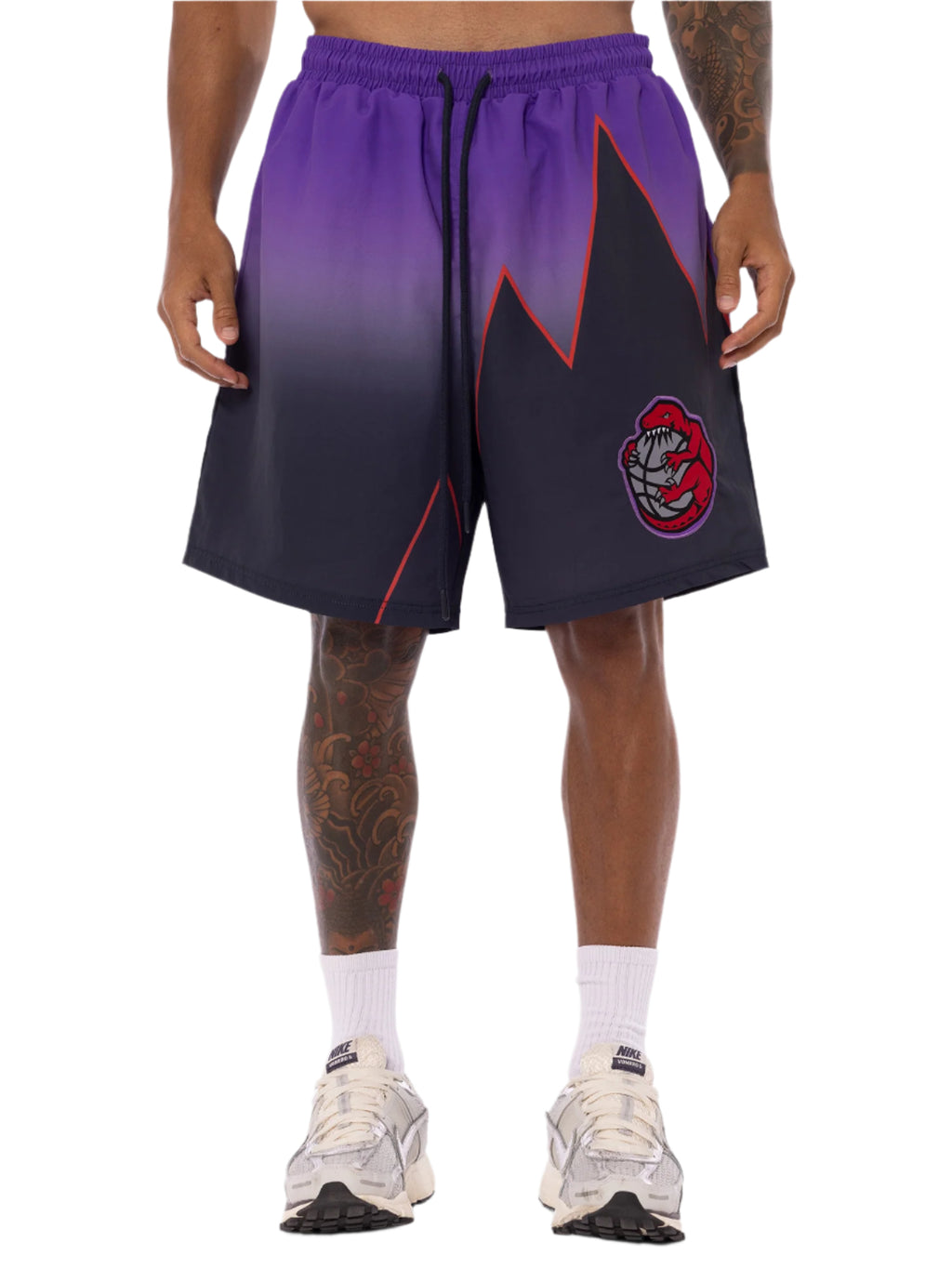 M&N Polyester Team Shorts - Toronto Raptors