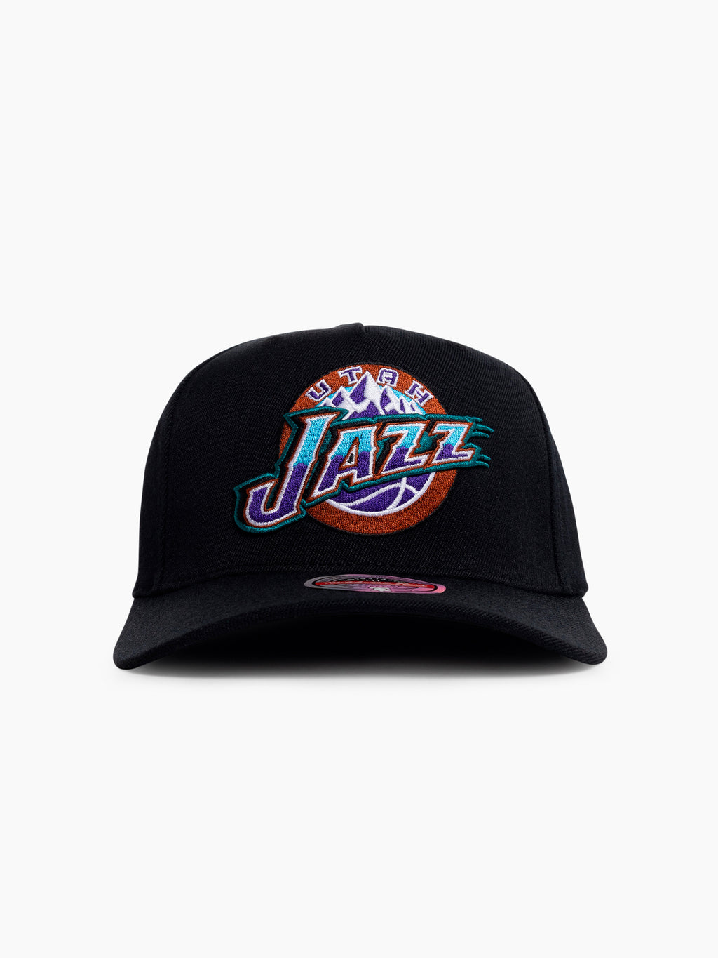 M&N Redline Snapback HWC Logo - Utah Jazz