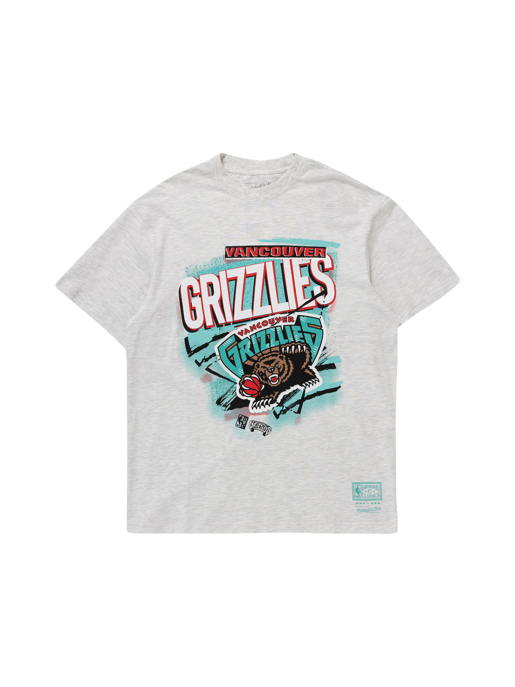 M&N Abstract Graphic Tee - Vancouver Grizzlies