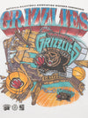 M&N Bevel Burst Tee - Vancouver Grizzlies (Vintage White)