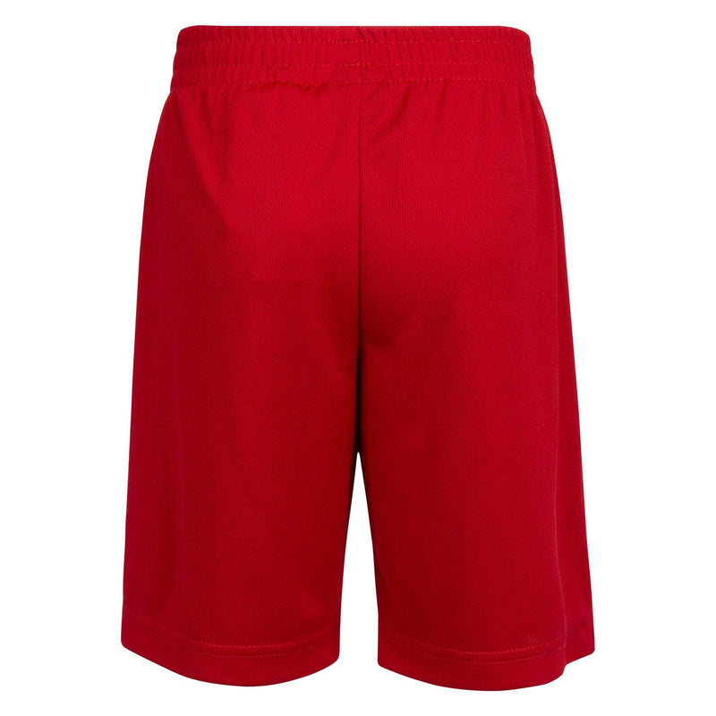 Youth Jordan Vertical Logo Mesh Shorts - Gym Red 957176 R78