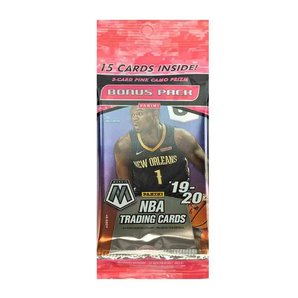 2019-20 Panini Mosaic NBA Cello PACK (ONE PACK)
