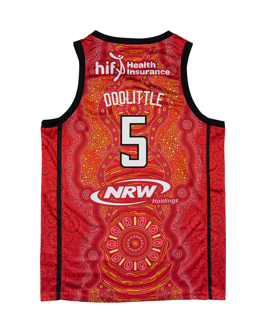 Champion NBL 25/26 Kristian Doolittle Perth Wildcats Indigenous Round Jersey