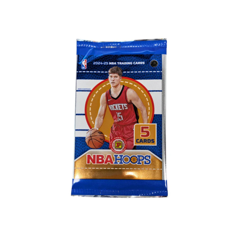 Panini NBA Hoops 2024-25 Gravity Feed Booster Pack (5 Cards)