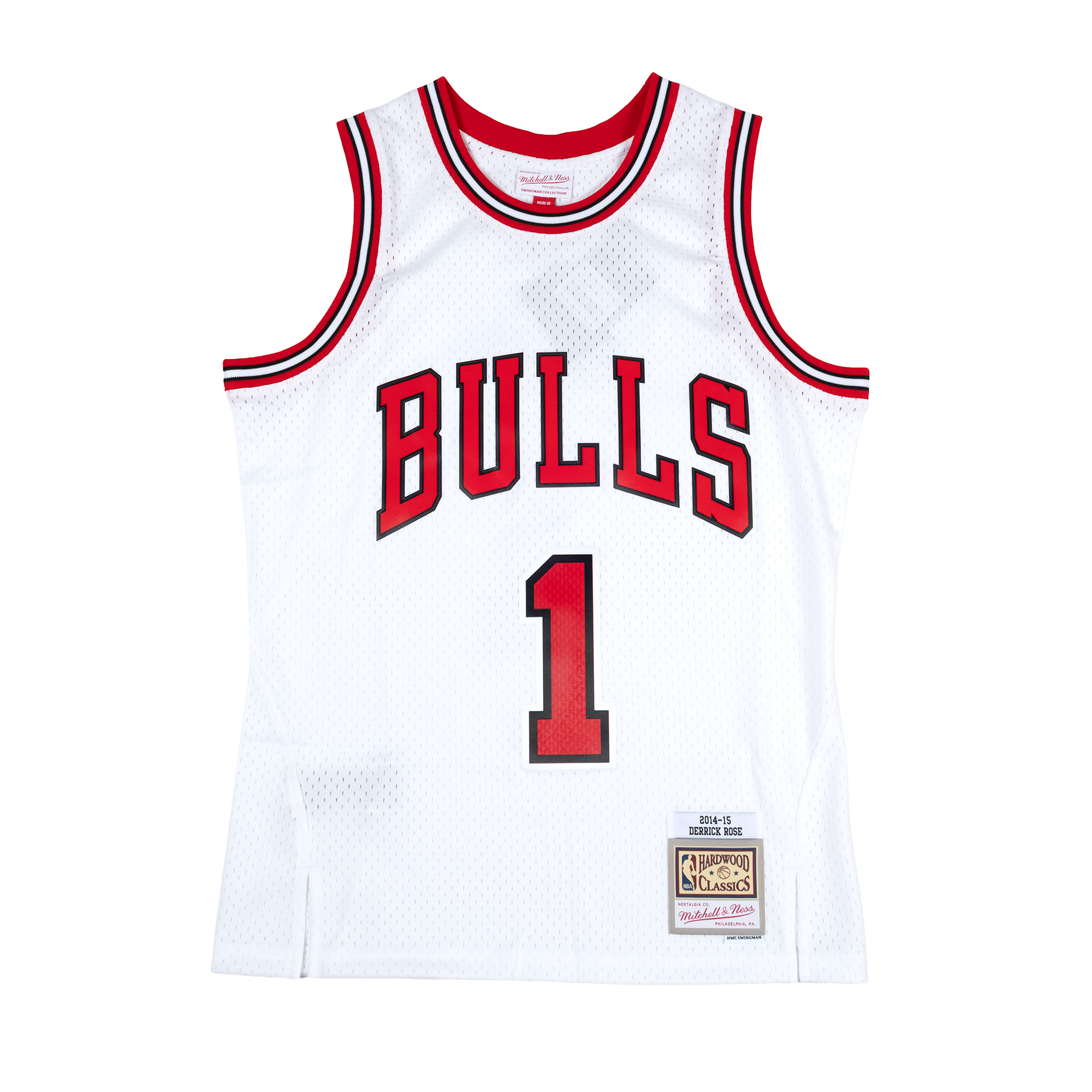 M&N Derrick Rose HWC Swingman Home Jersey (Chicago Bulls 2014/15