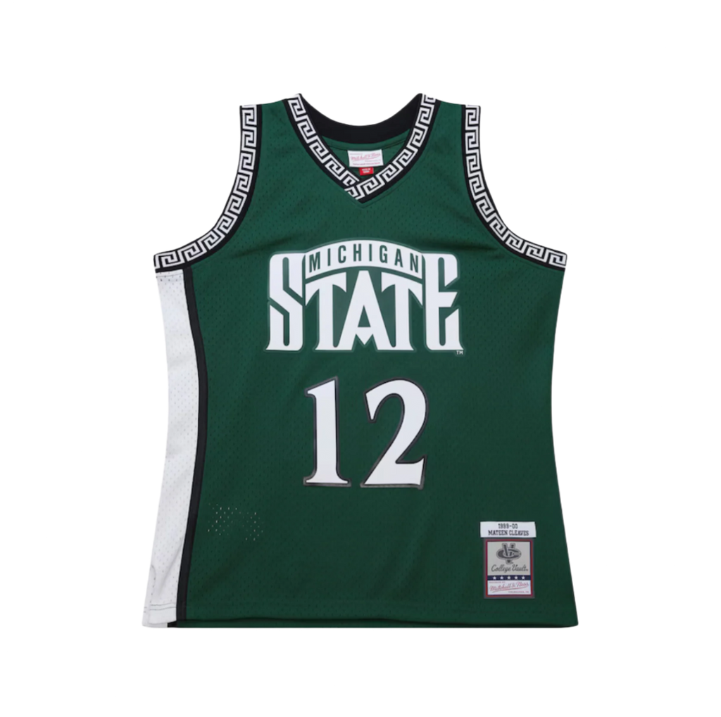 M&N NCAA Mateen Cleaves HWC Swingman Jersey (Michigan State Spartans 1999/00)