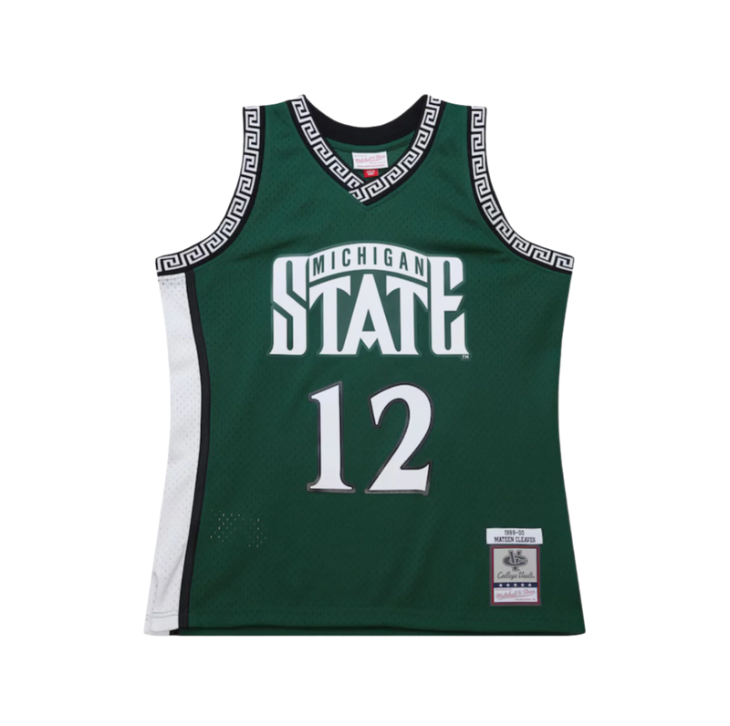 M&N NCAA Mateen Cleaves HWC Swingman Jersey (Michigan State Spartans 1999/00)