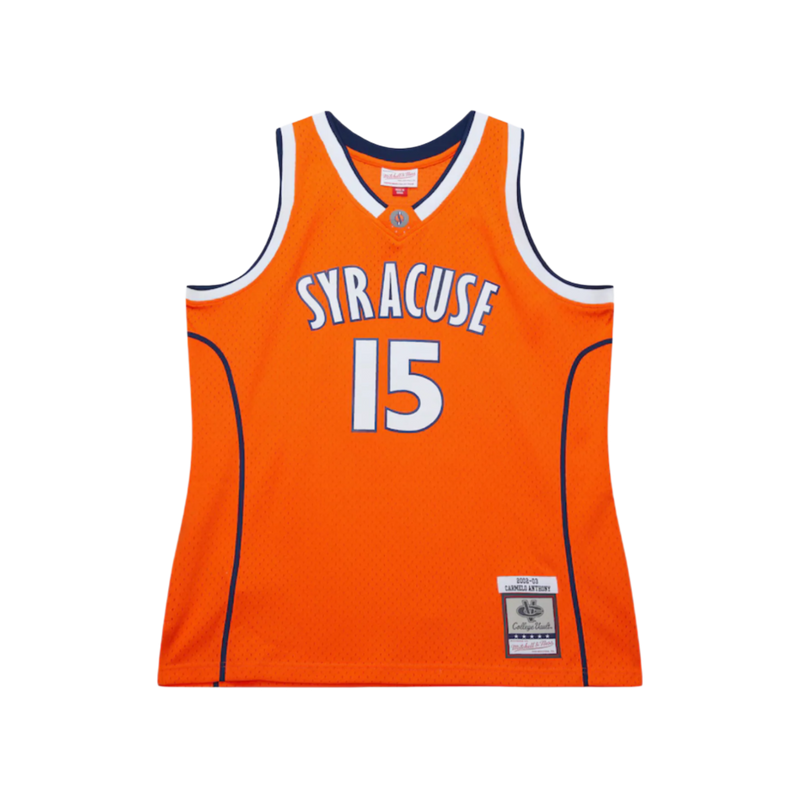 M&N NCAA Carmelo Anthony HWC Swingman Jersey (Syracuse Orange 2002/03)
