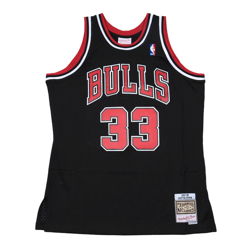 Scottie Pippen Hardwood Classic Jersey (97-98 Bulls Black)