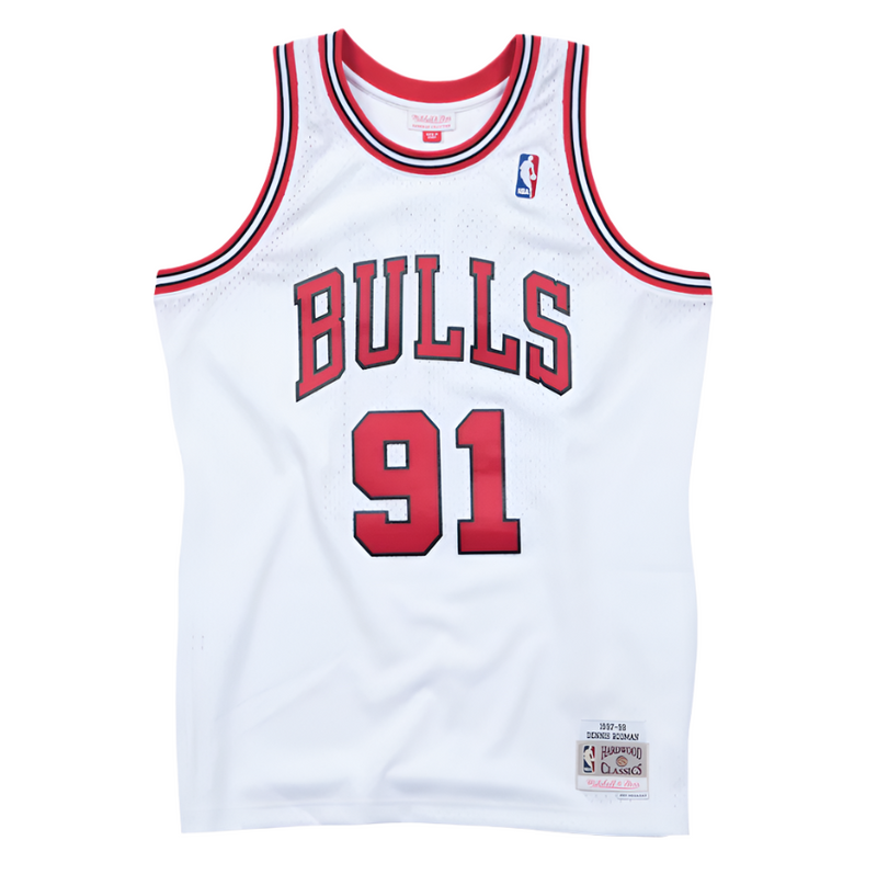M&N Dennis Rodman HWC Swingman Home Jersey (Chicago Bulls 1997/98)