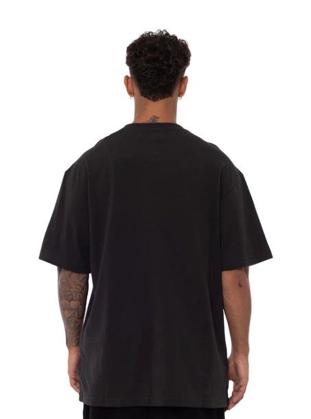 M&N x WWE The Rock Final Boss Tee (Faded Black)