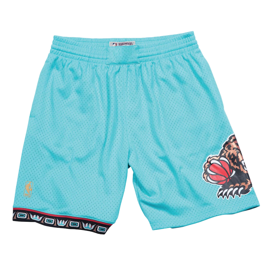 M&N Hardwood Classic Swingman Shorts (Vancouver Grizzlies 1996/97)