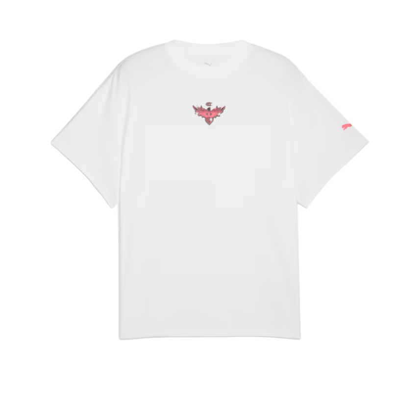 Puma x Melo Alwayz on 1 Tee (White/Sunstruck)  630755_05