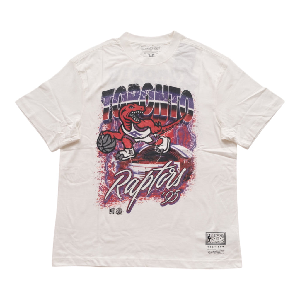 M&N Toronto Raptors Three Decades Tee (Vintage White)