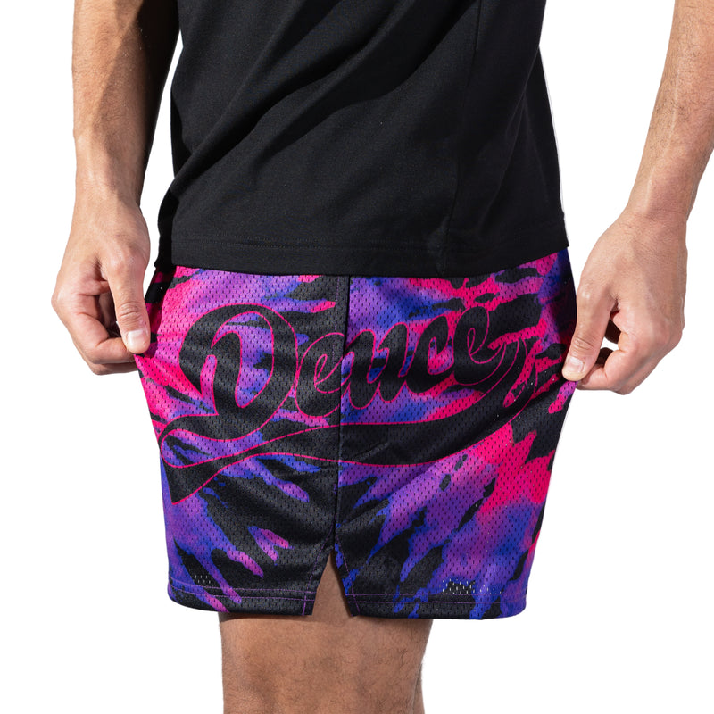 Deuce Mesh Shorts - Miami Vice Tie Dye