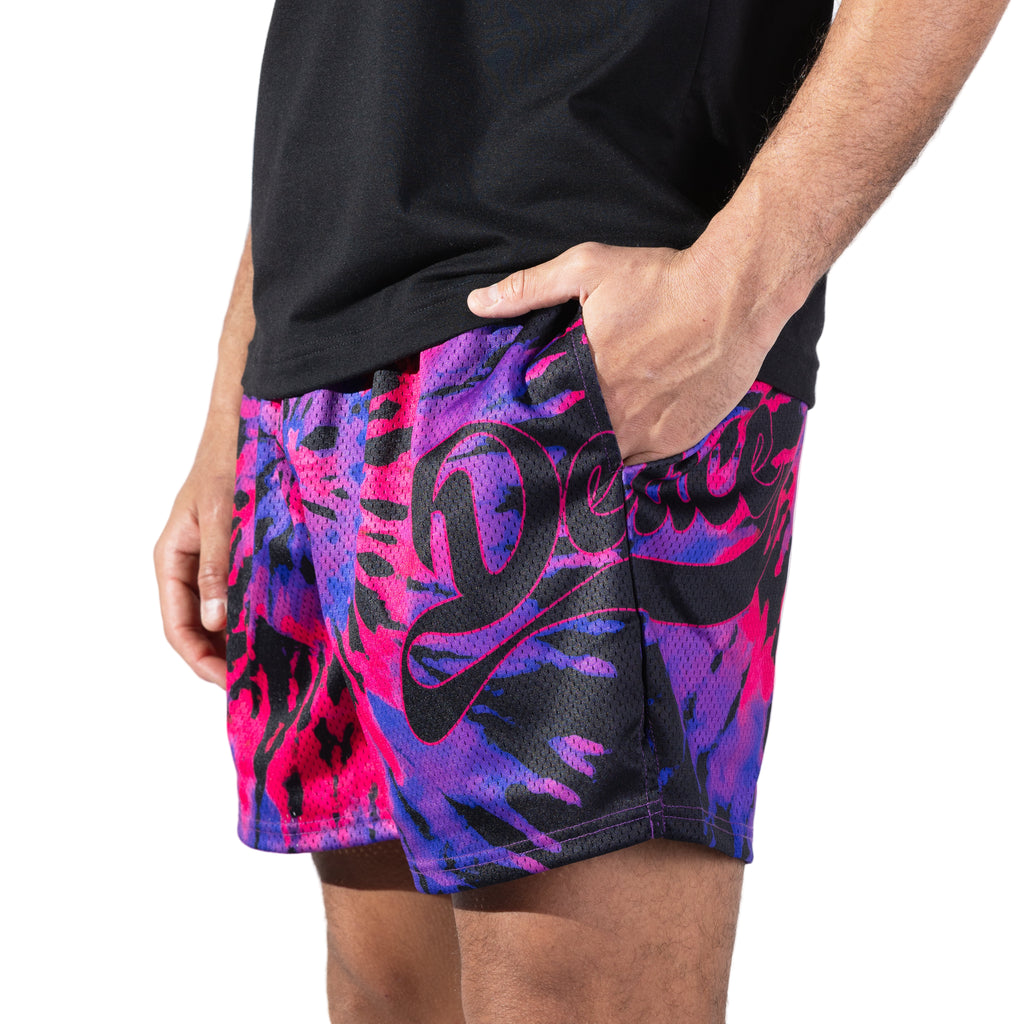 Deuce Mesh Shorts - Miami Vice Tie Dye