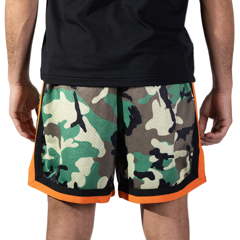 Deuce Vibe Shorts 2.0 - Camo Orange