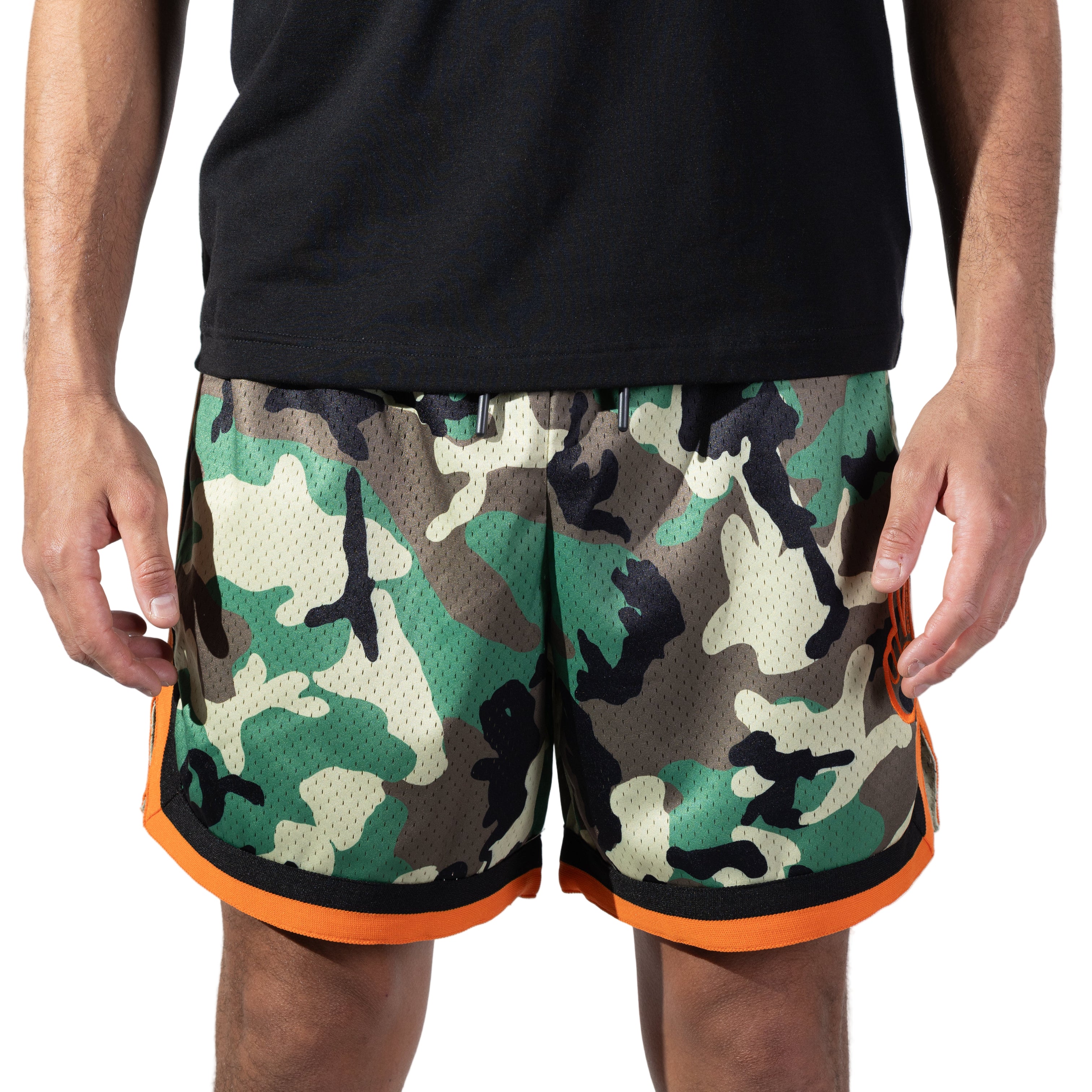 Deuce Vibe Shorts 2.0 - Camo Orange – Hoops Heaven