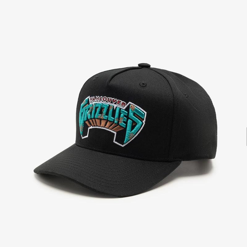 M&N Hardwood Classics Wordmark MVP Snapback (Vancouver Grizzlies)