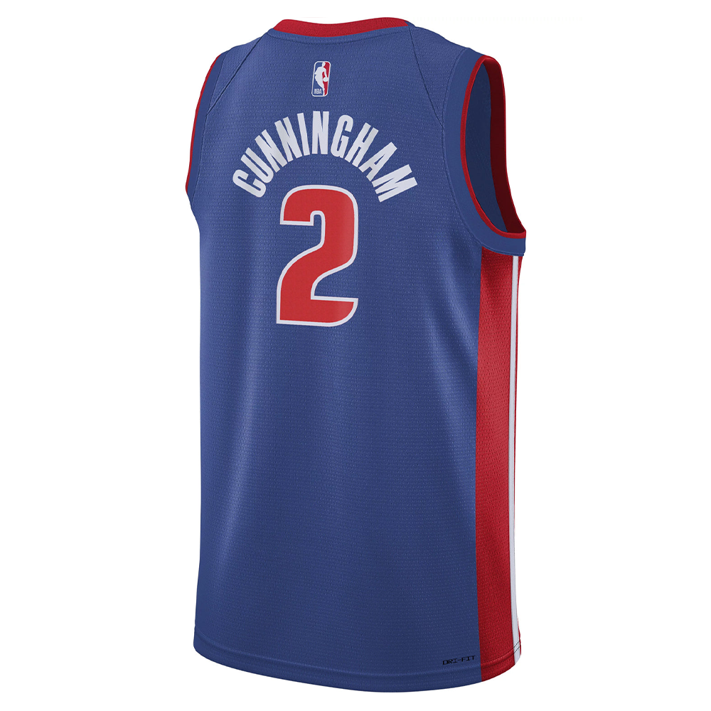 Youth Cade Cunningham Icon Swingman Jersey (Detroit Pistons)