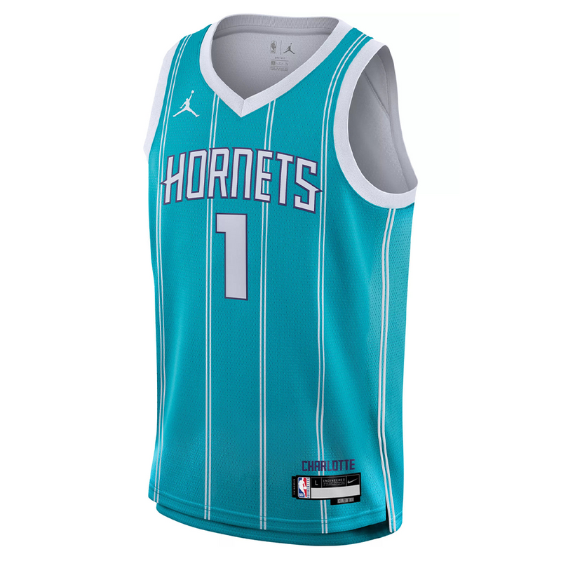Youth Jordan Lamelo Ball Icon Jersey (Charlotte Hornets)