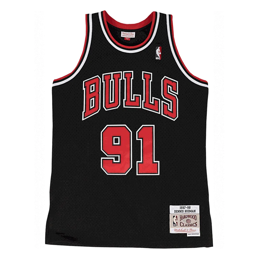 Youth M&N Dennis Rodman HWC Swingman Jersey - Chicago Bulls