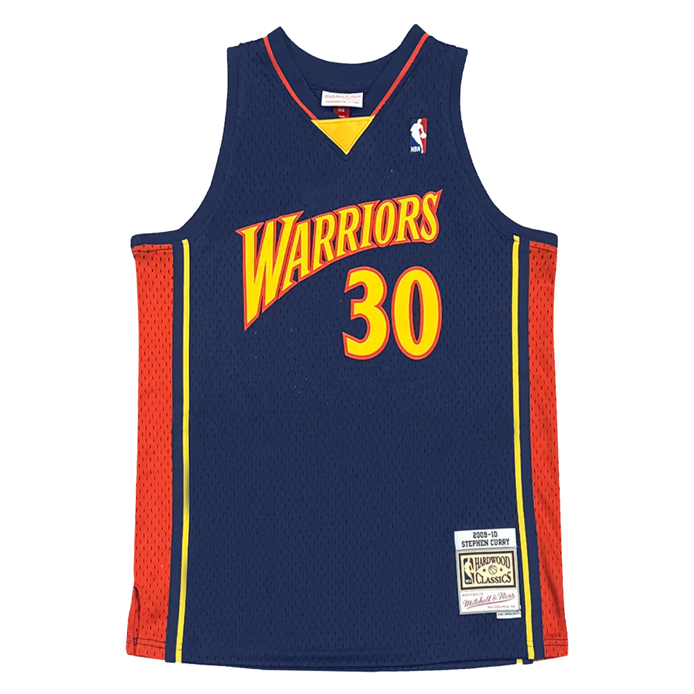 Youth M&N Steph Curry HWC Swingman Jersey - Golden State Warriors