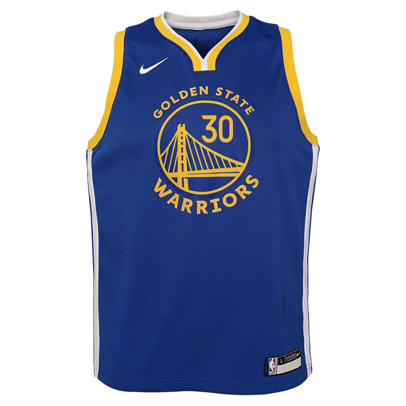 Youth Steph Curry Icon Swingman Jersey (Golden State Warriors)