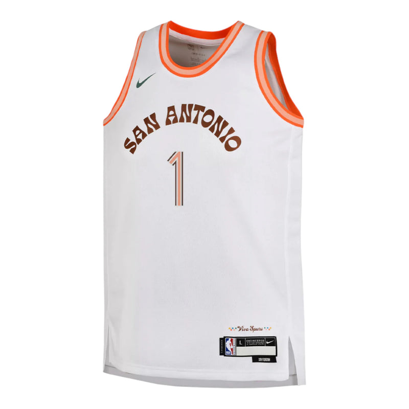 Youth Victor Wembanyama City Edition Swingman Jersey San Antonio Spur Hoops Heaven