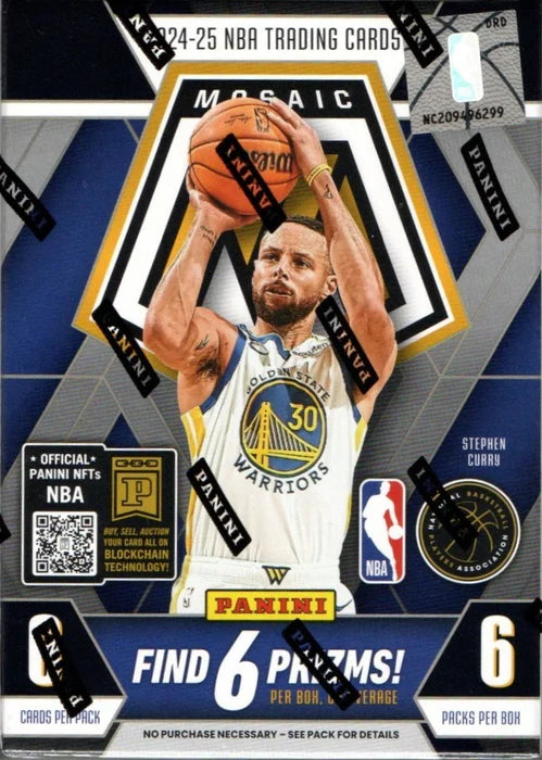Panini 2024/25 NBA Mosaic Blaster Box (6 Packs)