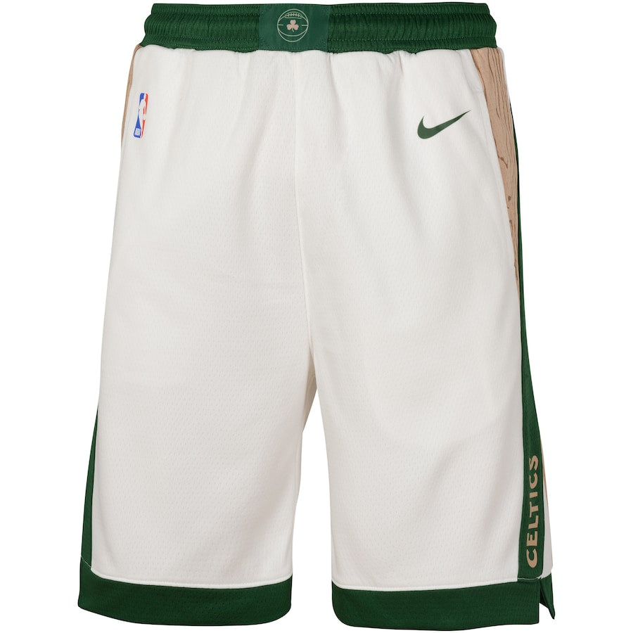 Youth Nike City Edition Swingman Shorts - Boston Celtics
