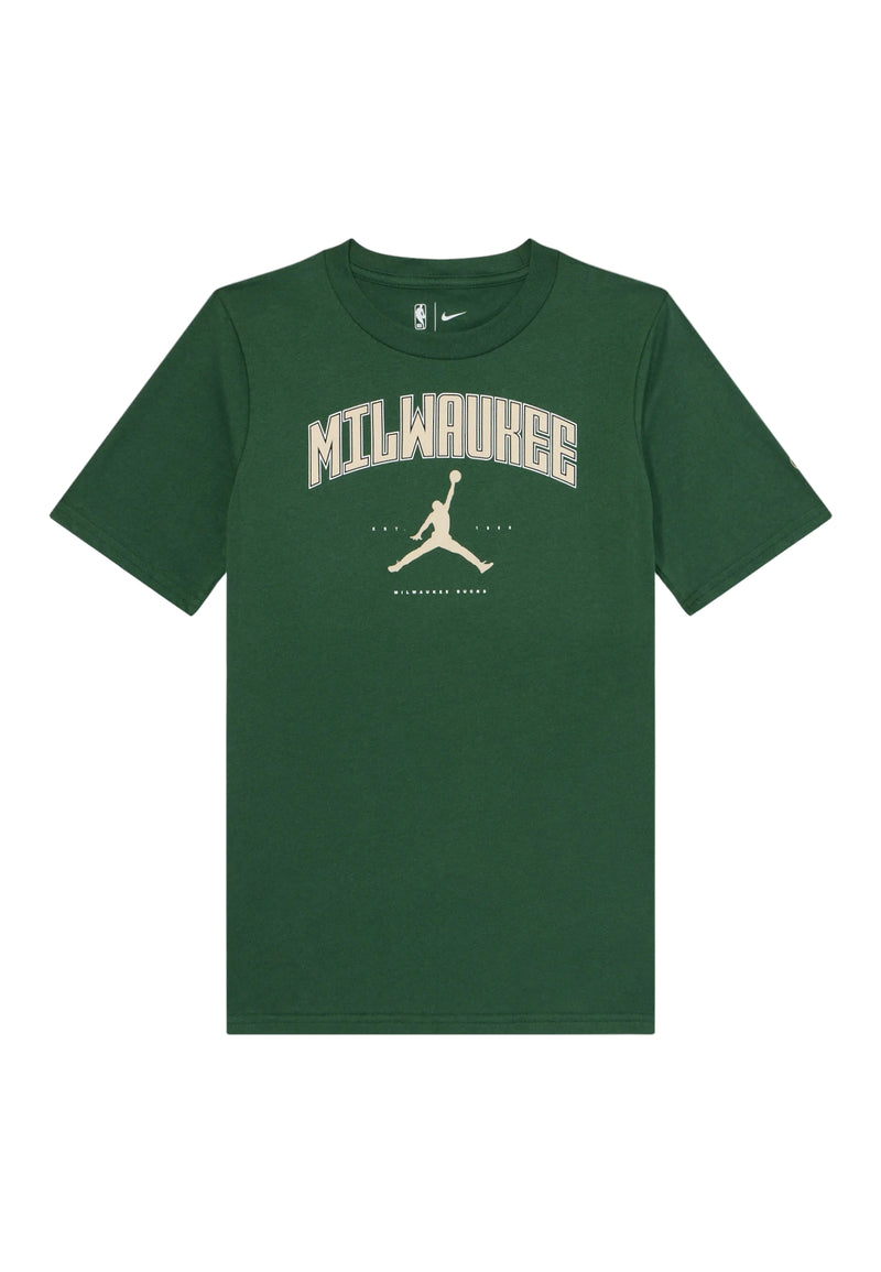 Youth Jordan NBA City Name Tee - Milwaukee Bucks