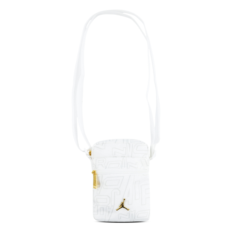 Youth Jordan Festival Crossbody Bag - White/Gold