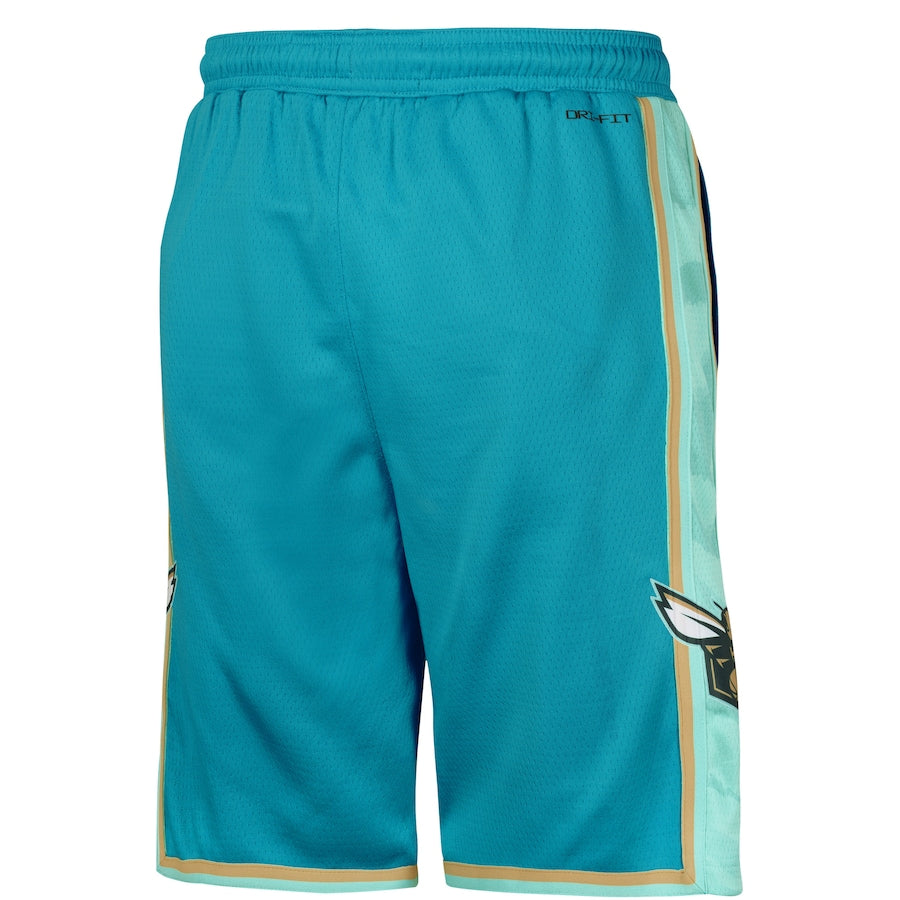 Youth Jordan City Edition Swingman Shorts - Charlotte Hornets