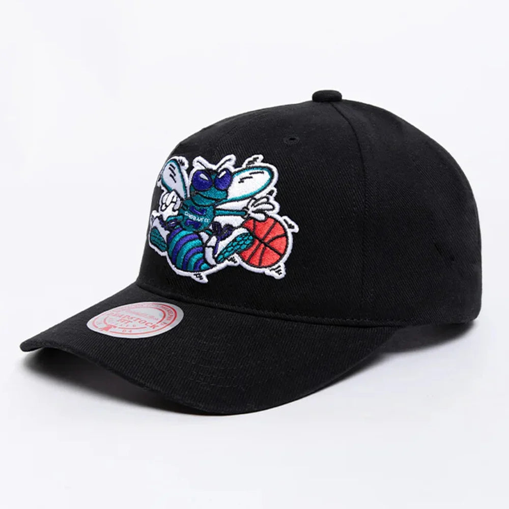 M&N Hardwood Classics MVP Snapback (Charlotte Hornets)