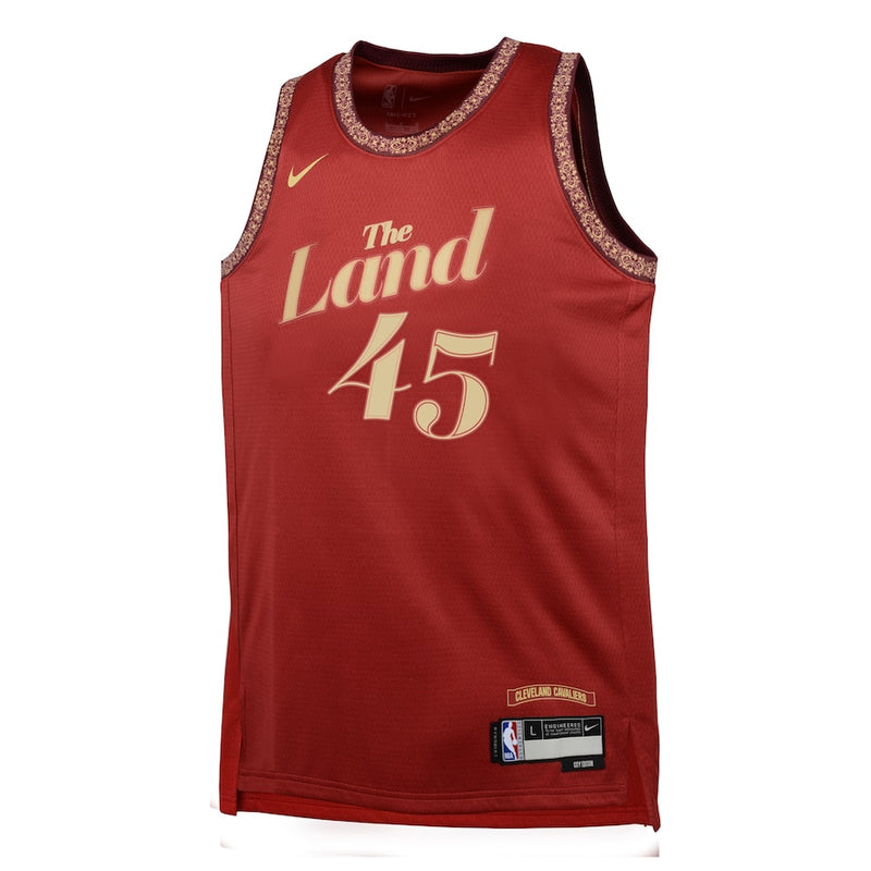 Youth Nike Donovan Mitchell City Edition Swingman Jersey - Cleveland Cavs