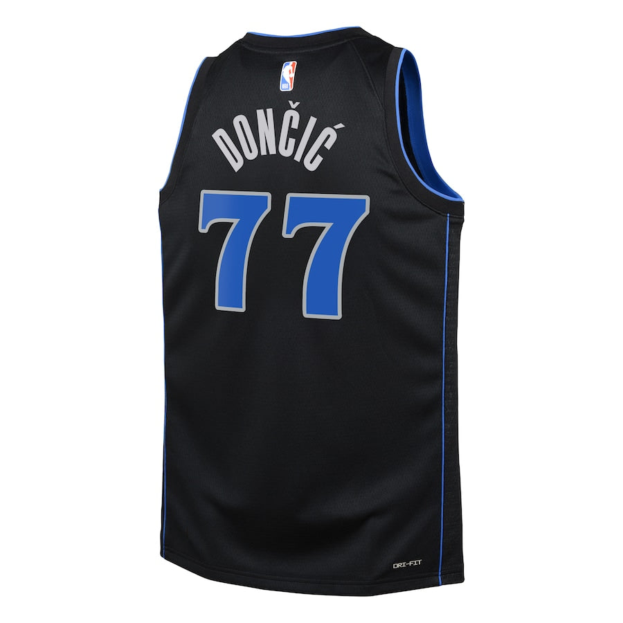 Youth Nike Luka Doncic City Edition Swingman Jersey - Dallas Mavericks
