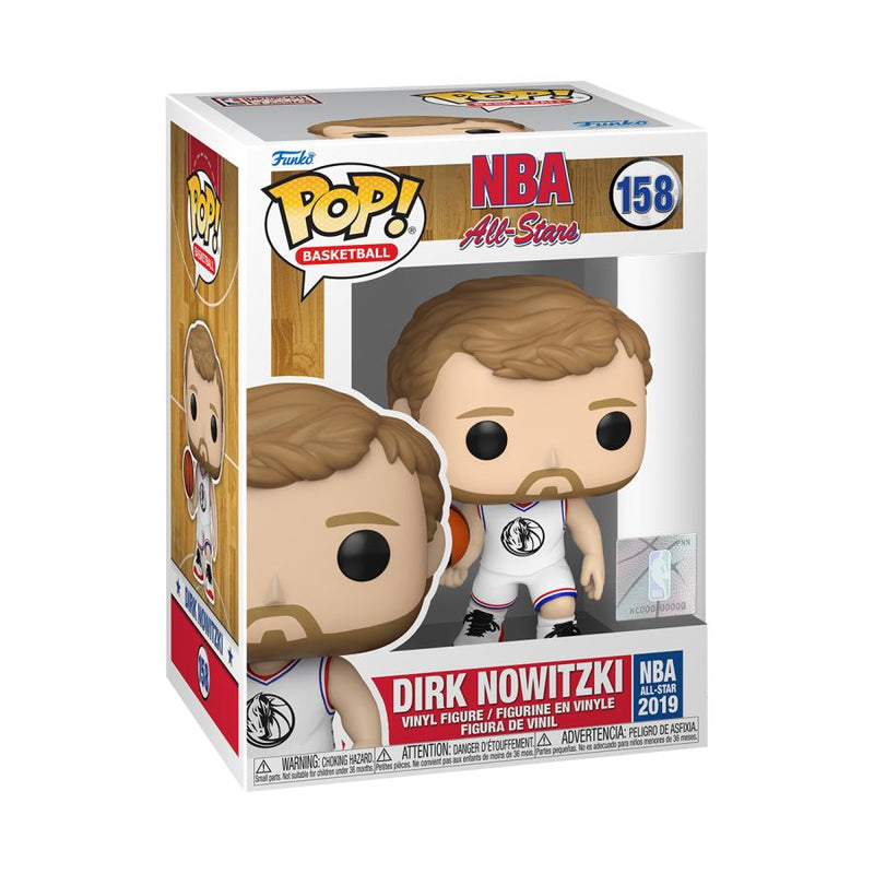 Pop Vinyl NBA Dirk Nowitzki 2019 ASG (White Uni) #158