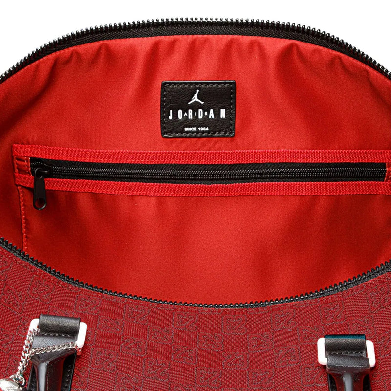 Jordan Monogram Varsity Red Medium Duffle Bag (25L) MA0759 H15